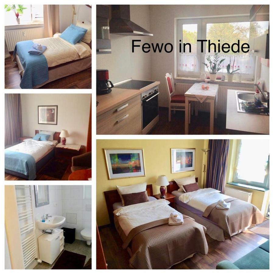 Ingrids Ferienwohnung Mit Balkon In Thiede Naehe See 萨尔茨吉特 外观 照片